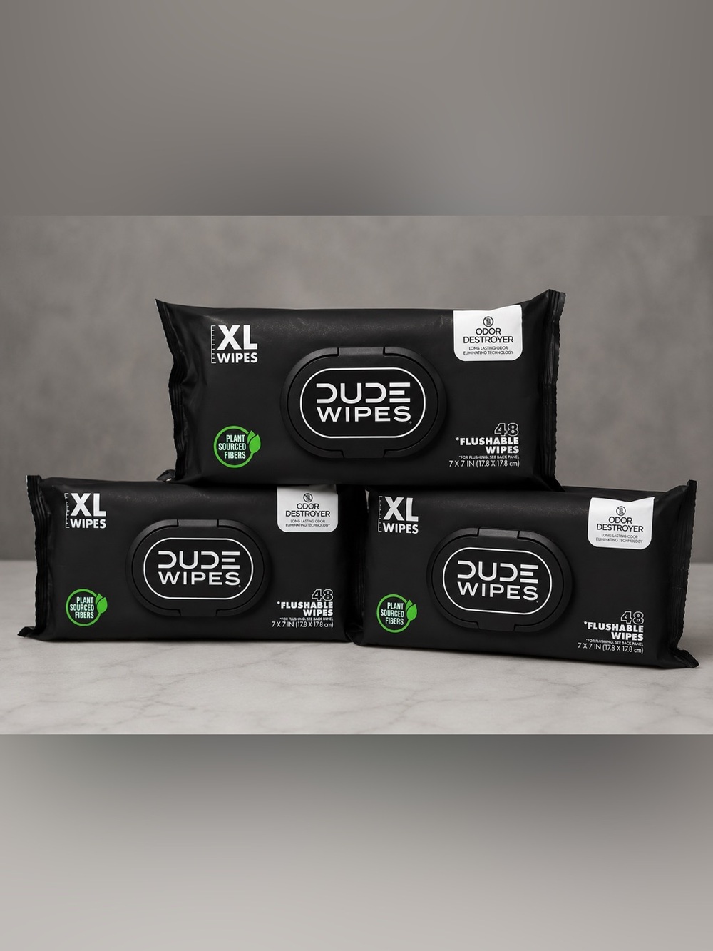DUDE Wipes XL - 3 Packs, 48 Wipe Count each, BUY NOW